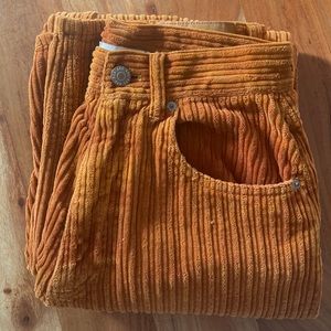 Orange corduroy pants BDG size 28